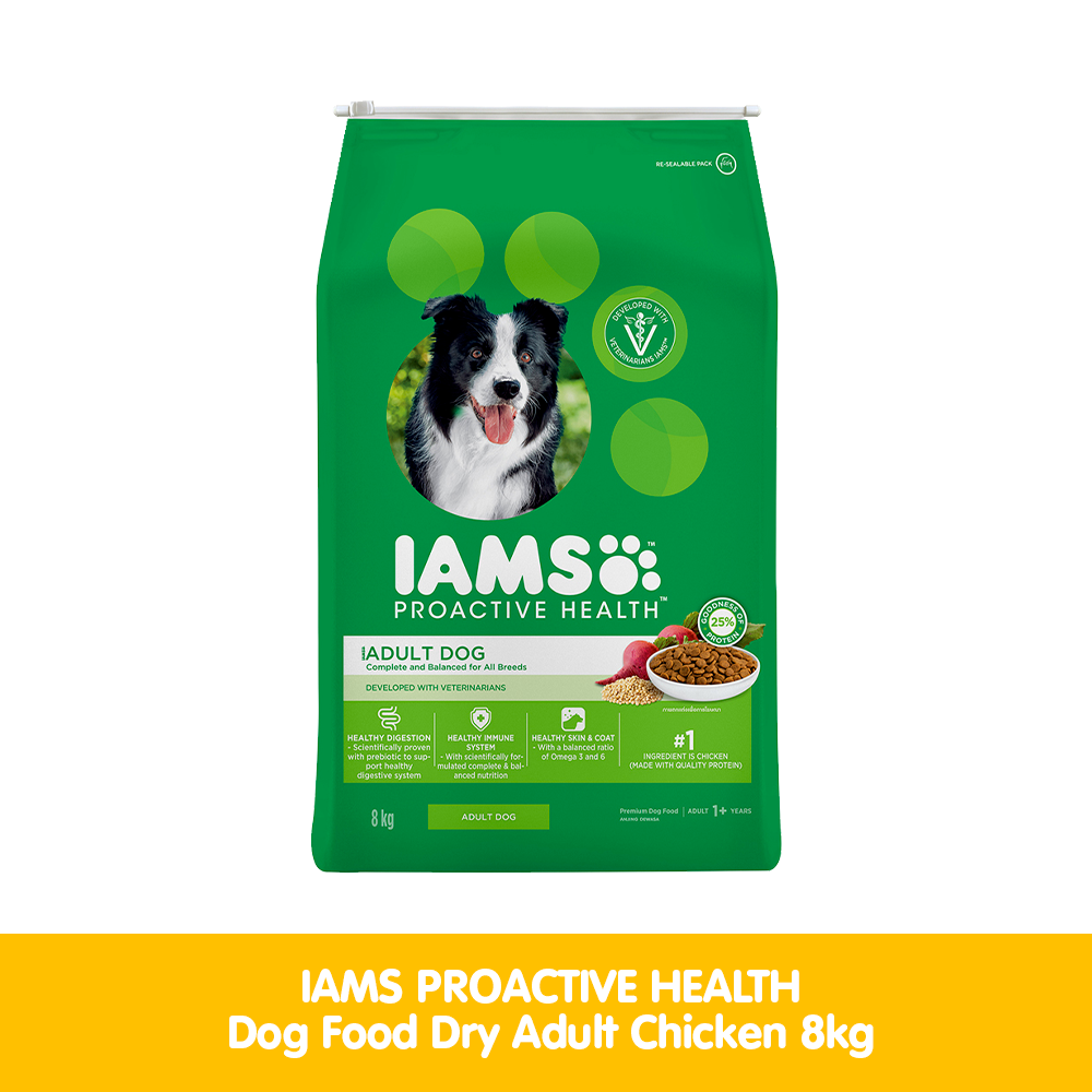 Iams senior dog food 3kg sale