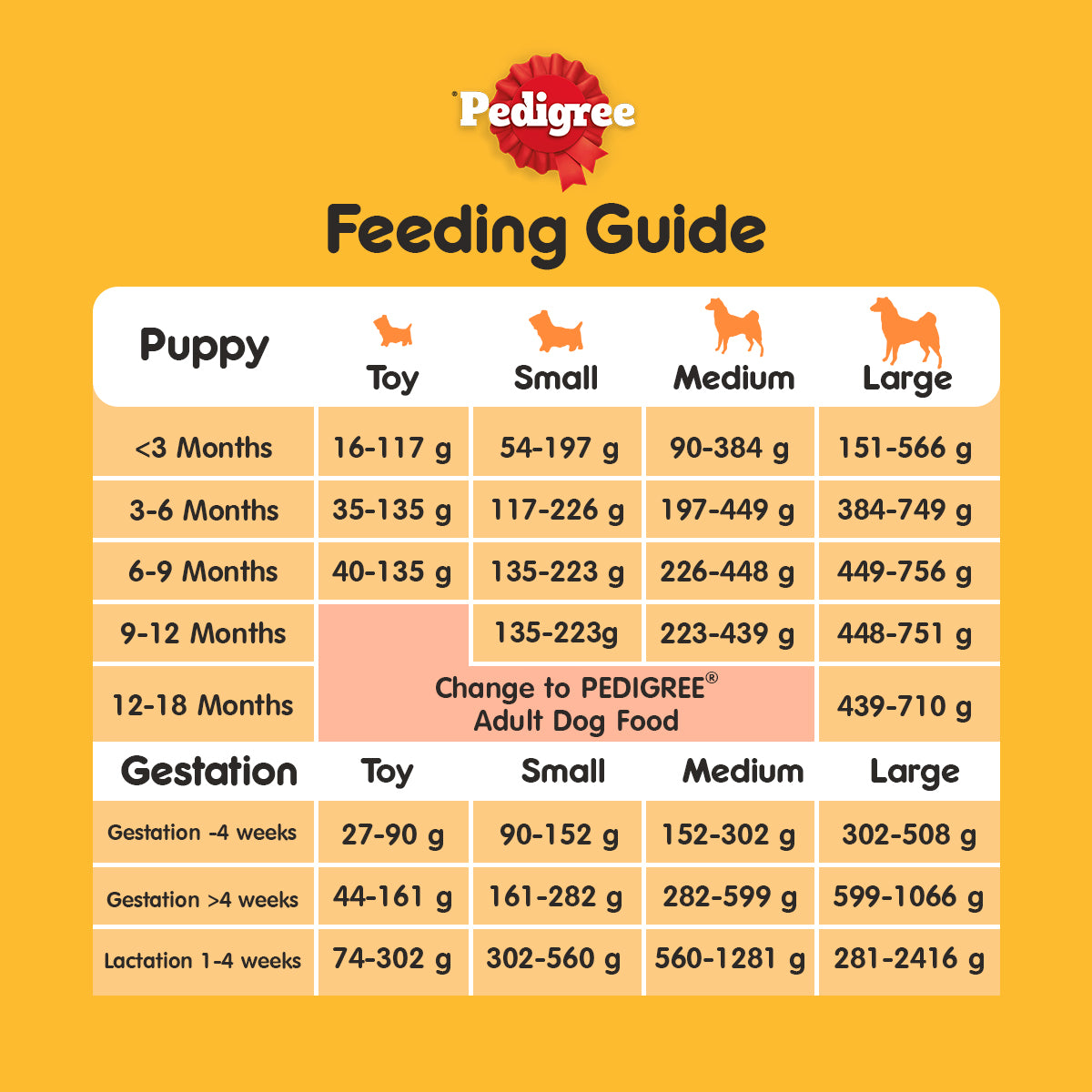 PEDIGREE Dog Food Dry Puppy Chicken Egg Milk