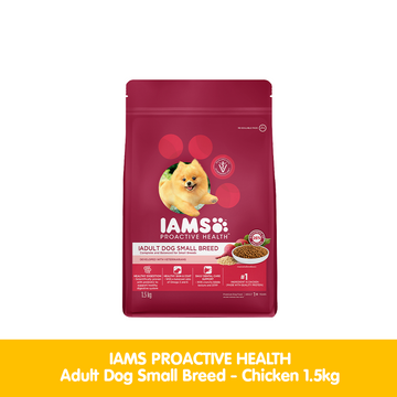 IAMS Proactive Health Adult Dog Small Breed - Chicken 1.5kg