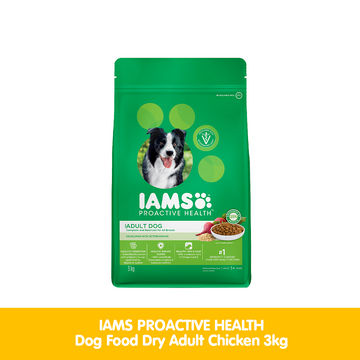 IAMS Proactive Health Dog Food Dry Adult Chicken 3kg