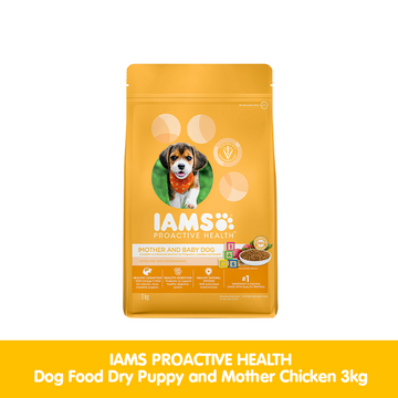 IAMS Proactive Health Dog Food Dry Puppy and Mother Chicken 3kg