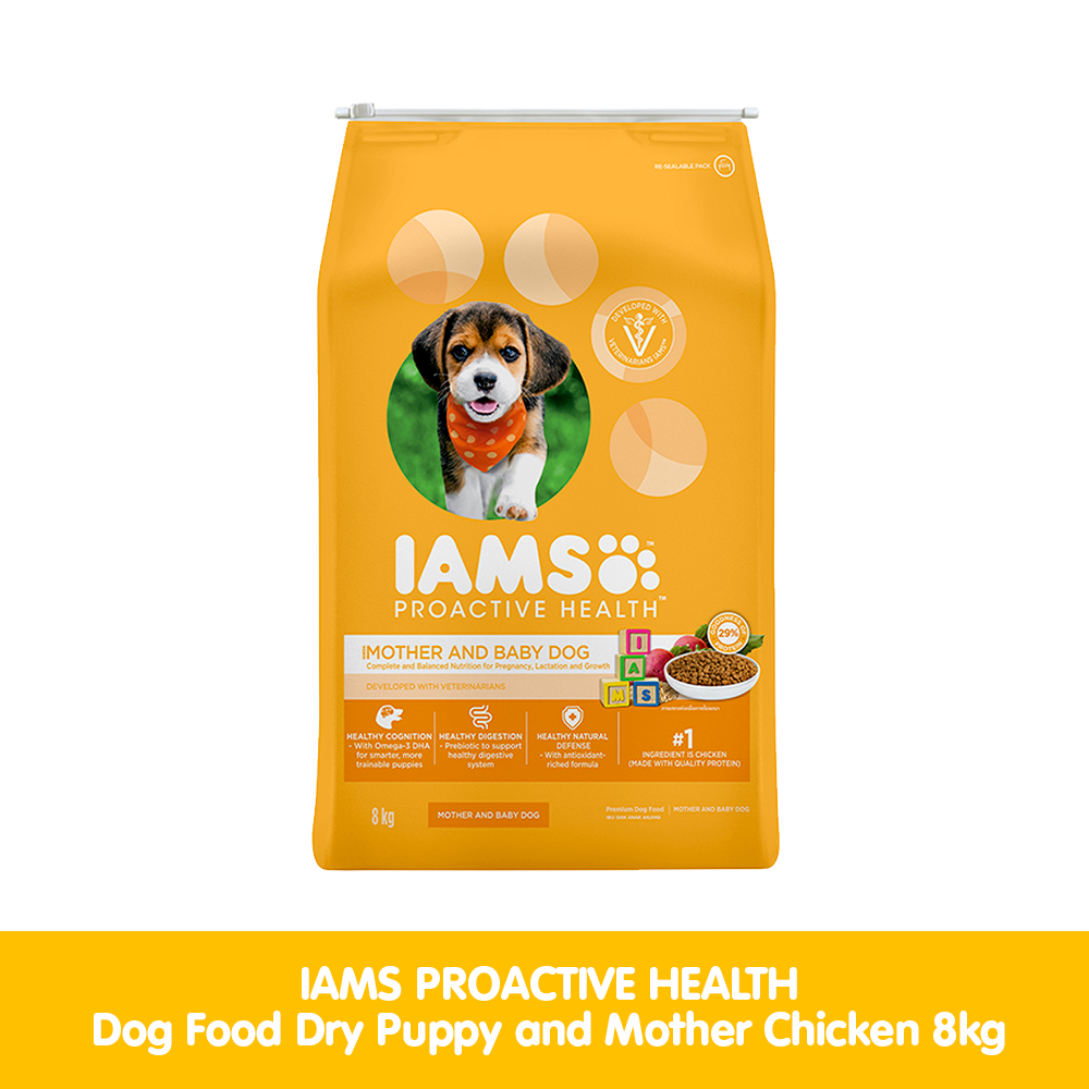 IAMS Proactive Health Dog Food Dry Puppy and Mother Chicken 8kg