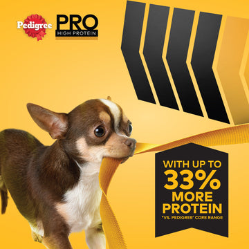 [2+2 Promo Pack] PEDIGREE® PRO High Protein Mini and Small Breed Chicken & Lamb 1.3kg - Buy 2