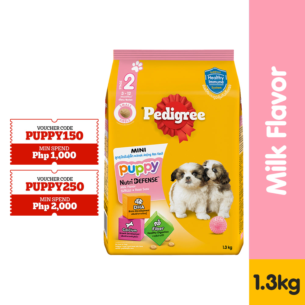 PEDIGREE® Mini Dog Food Dry Puppy Milk