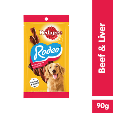 PEDIGREE® RODEO™ Dog Treat Adult Beef and Liver 90g